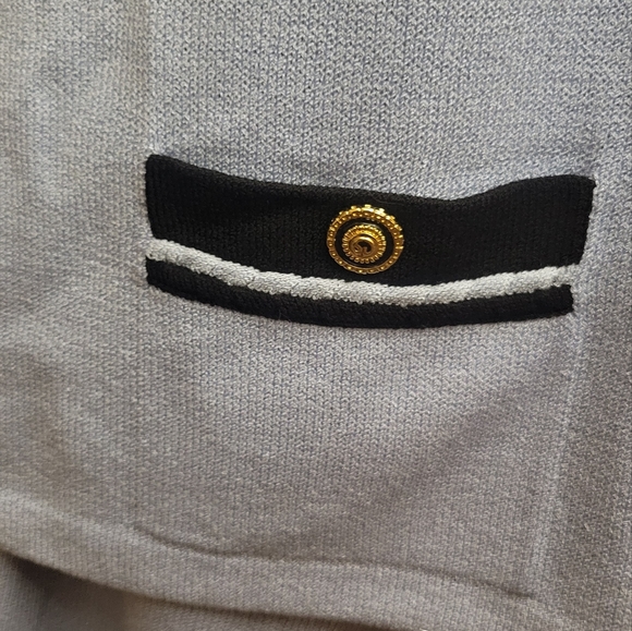 St John Blue 3pc Skirt Suit MIXED SIZES LARGE/MEDIUM/14 - Picture 4 of 16